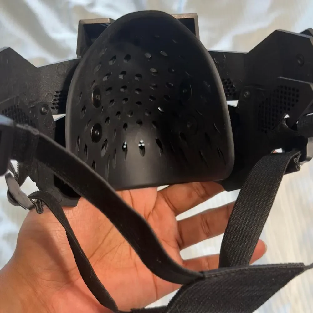 Cyberpunk Commander Style Modular Half Mask #rave #festival #costume